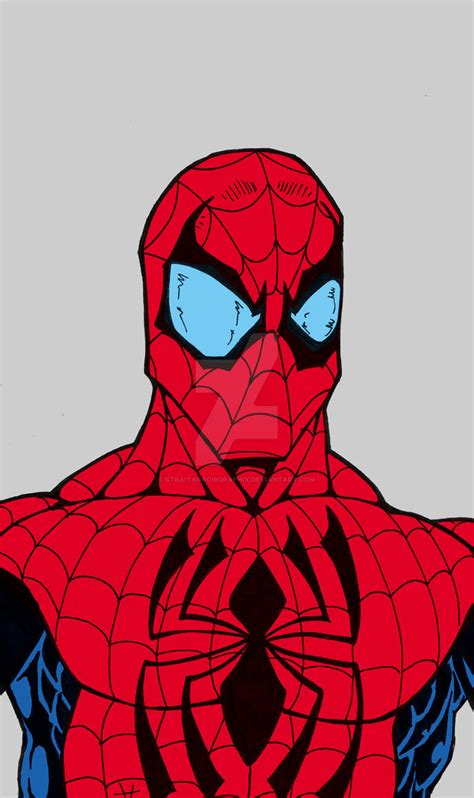 spider-man flat colors.